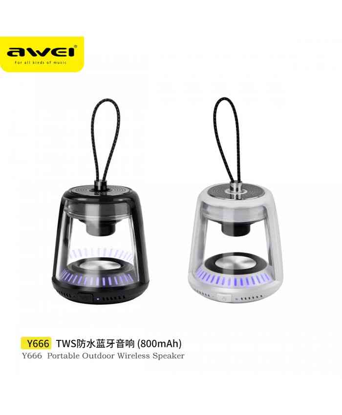 AWEI Y666 Bluetooth Speaker Portable Outdoor Mini Waterproof...
